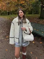 Veste Moumoute Oversize