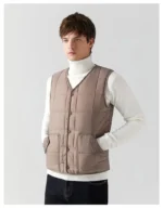Gilet sans manches matelassé pour homme