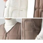Gilet sans manches matelassé pour homme